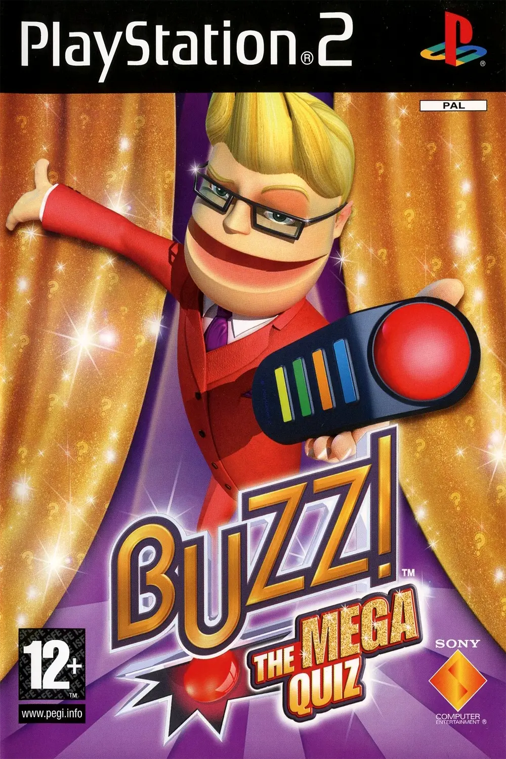 Buzz The Mega Quiz - PS2 Game