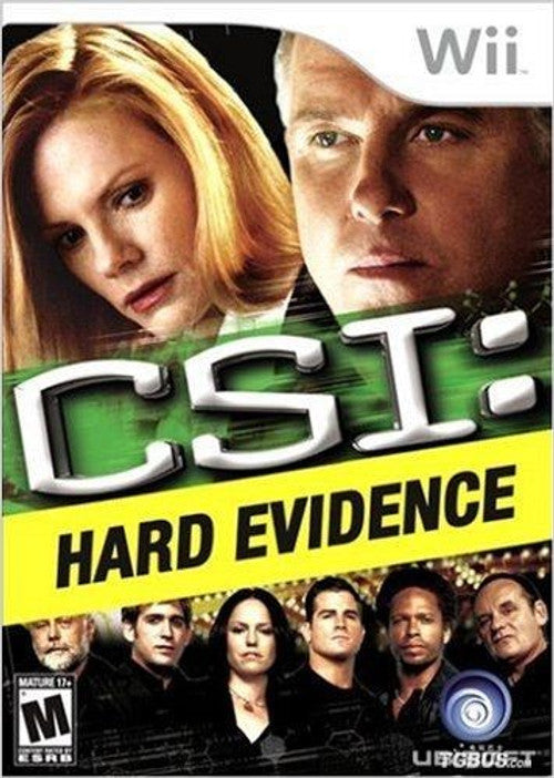 CSI Hard Evidence Wii