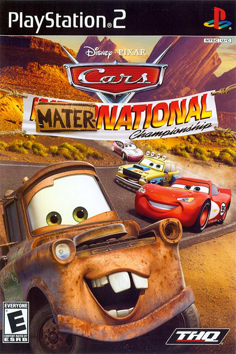Cars Mater-National Championship - PS2 Game