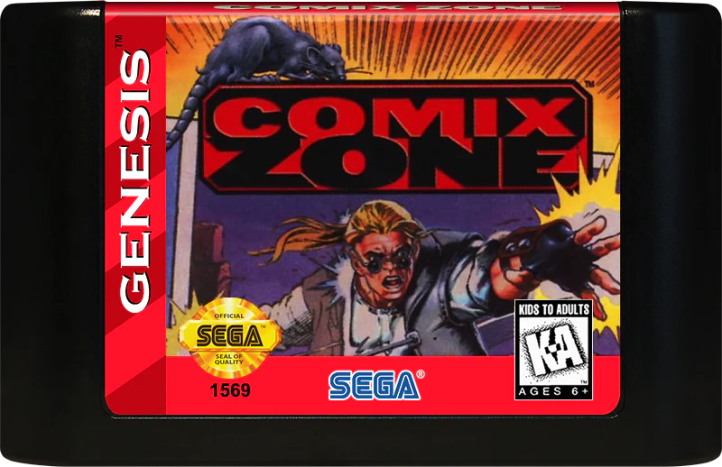 Comix Zone Sega Genesis