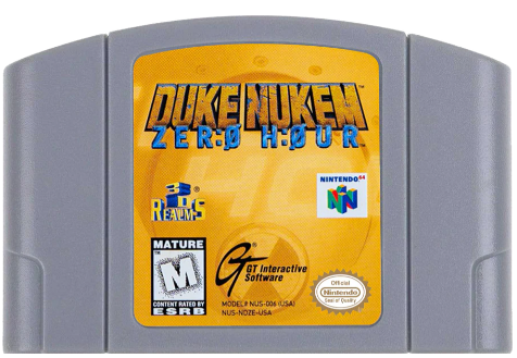 Duke Nukem Zero Hour - N64 Game