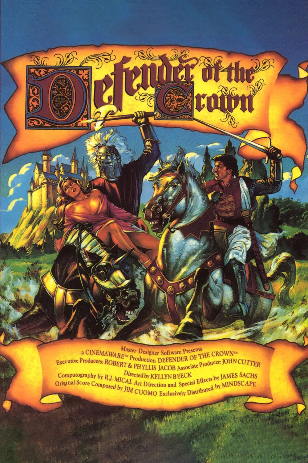 Defender of the Crown - PAL NES