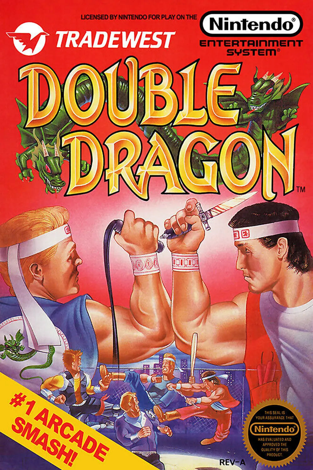 Double Dragon - PAL NES