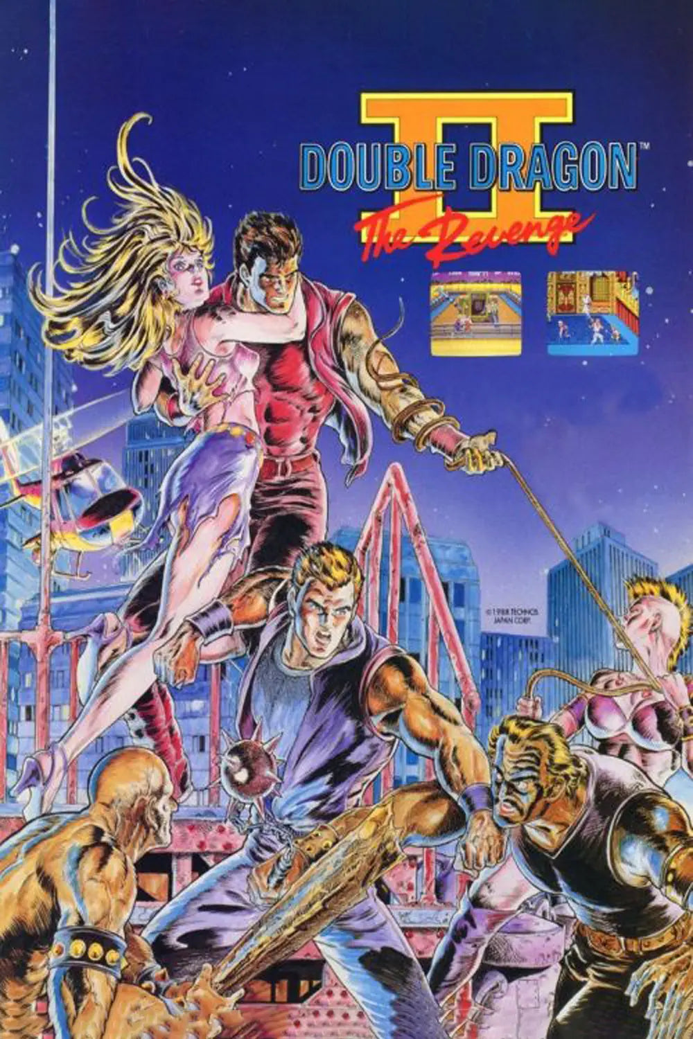 Double Dragon II - PAL NES