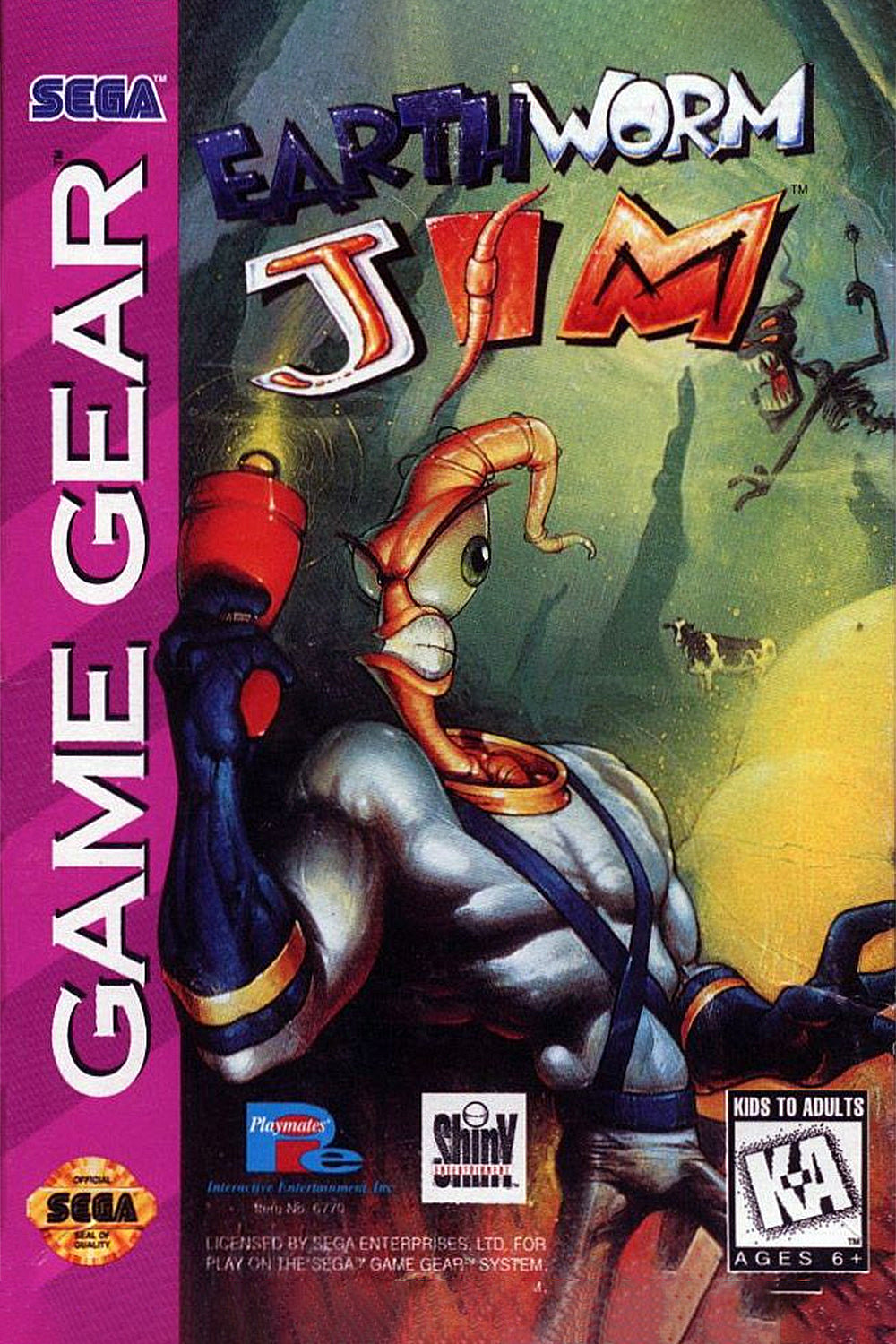 Earthworm Jim - Sega Game Gear