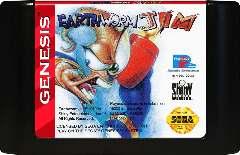 Earthworm Jim Sega Genesis