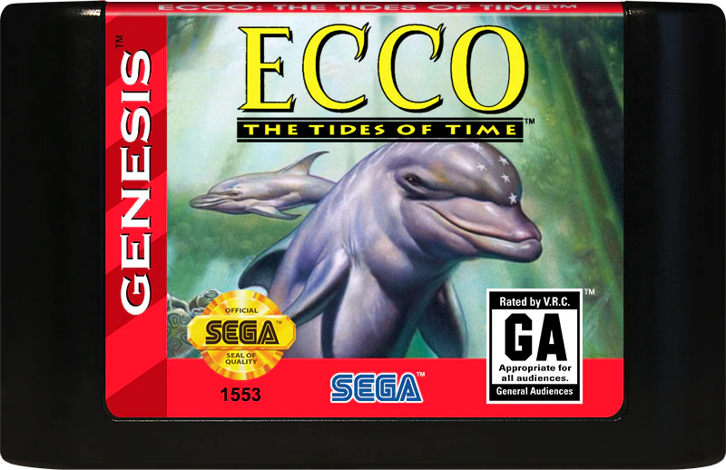 Ecco The Tides of Time Sega Genesis
