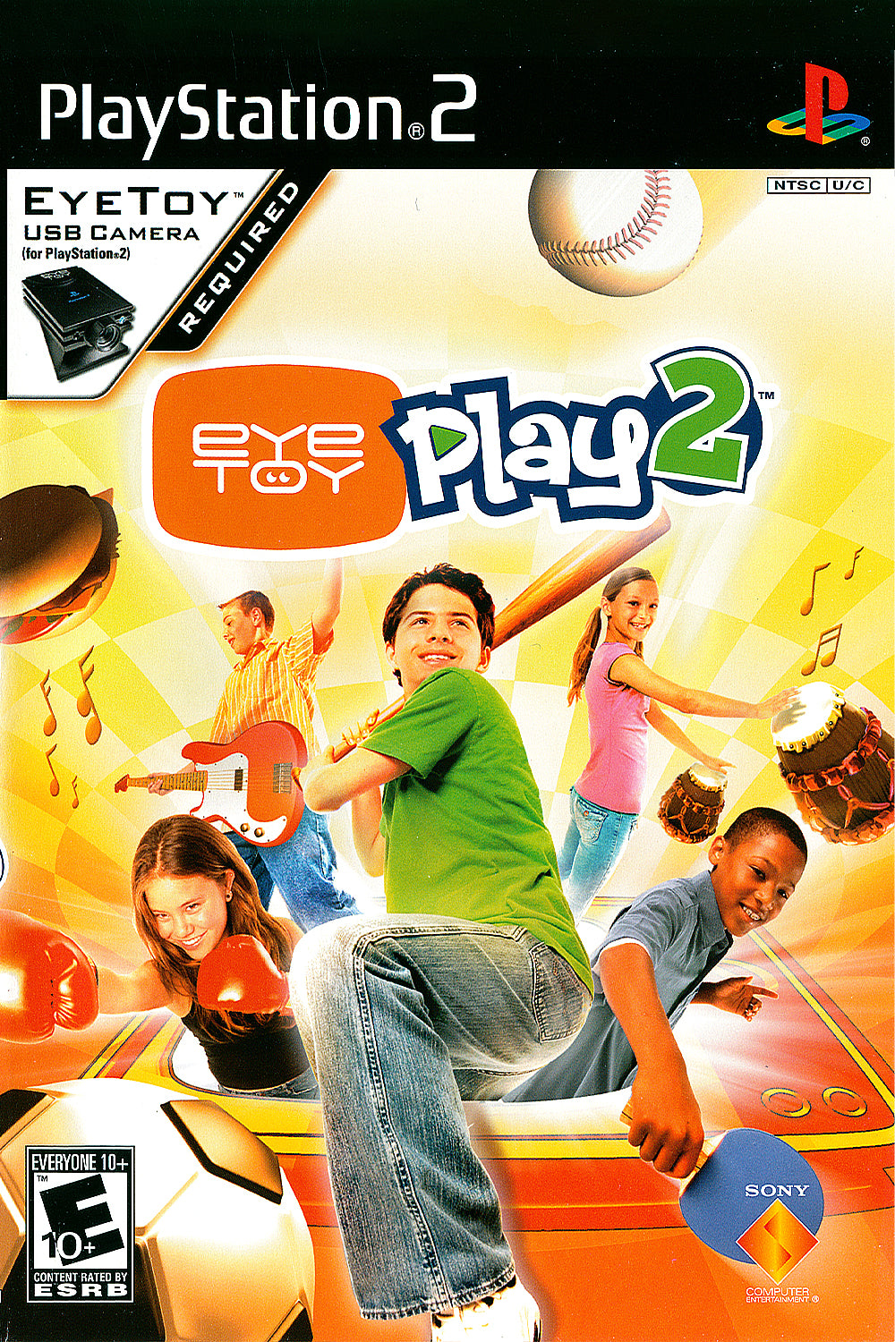 Eye Toy Play 2 - PS2 Game