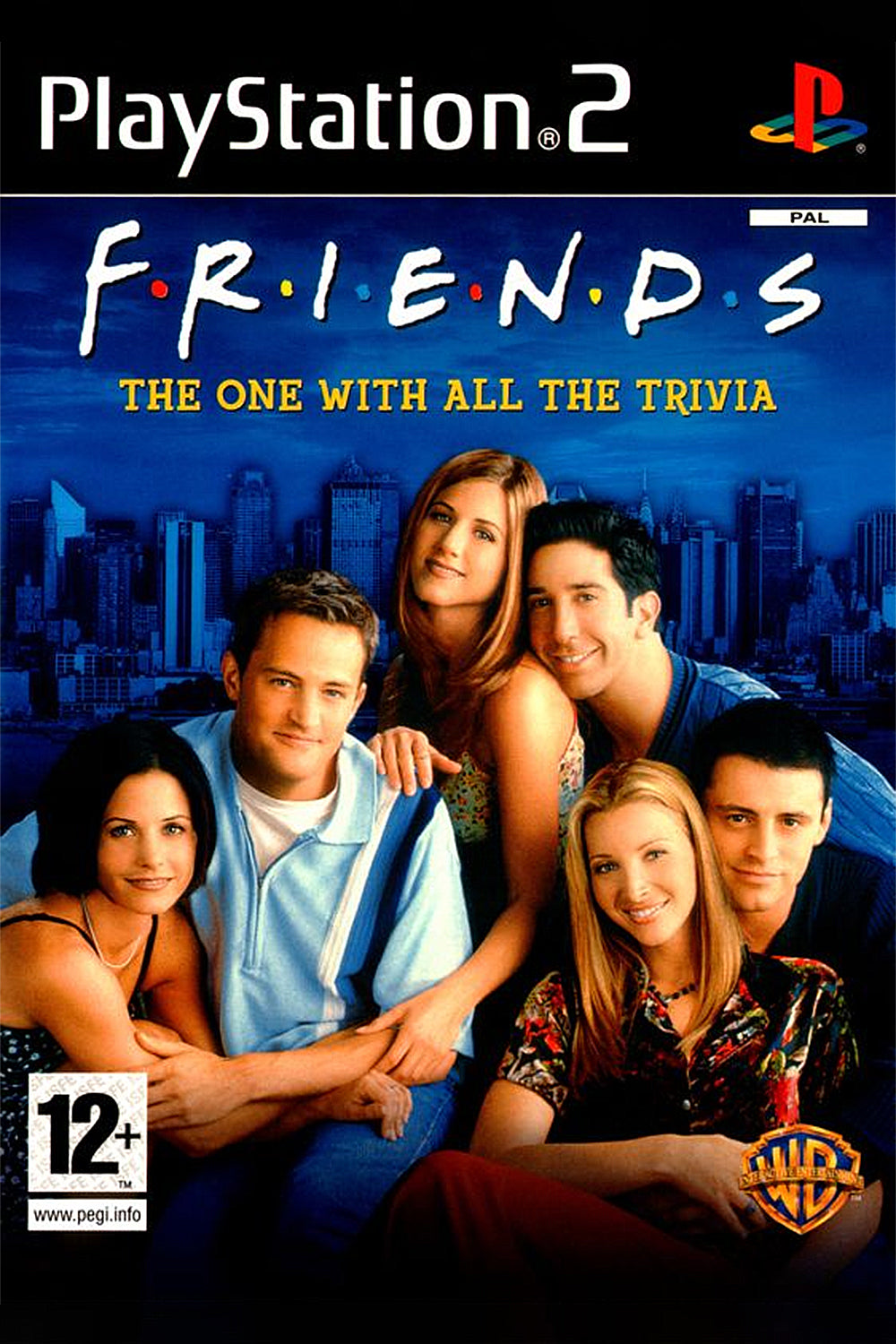 Friends The One With All The Trivia - PS2 Game