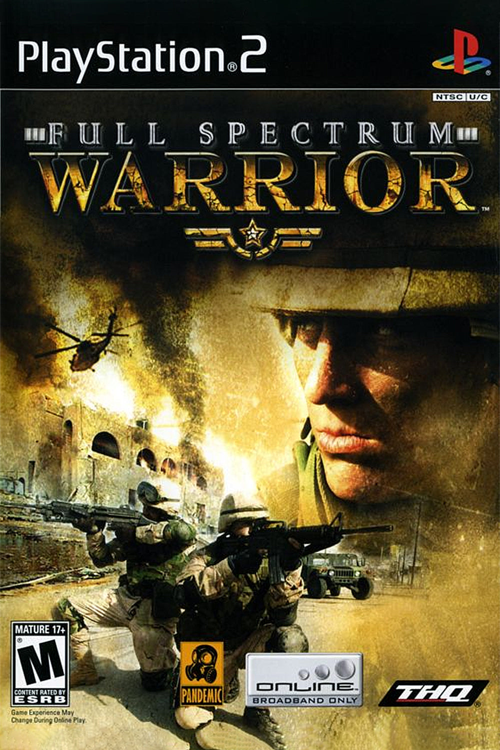 Full Spectrum Warrior - PS2 Game