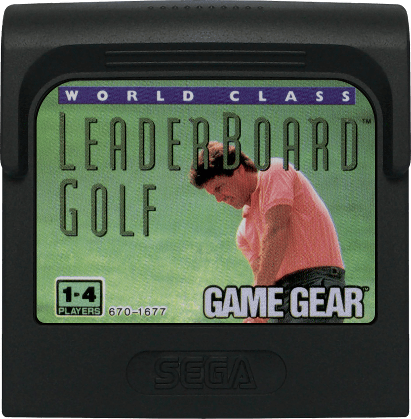 World Class Leader Board Golf Sega Game Gear