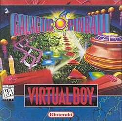 Galactic Pinball - JP Virtual Boy