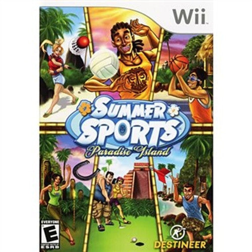 Summer Sports Paradise Island Wii