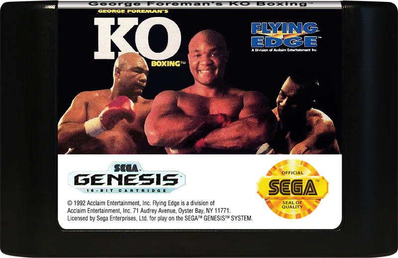 George Foreman's KO Boxing Sega Genesis
