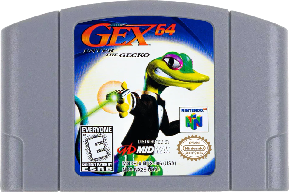 Gex Enter the Gecko - Nintendo 64