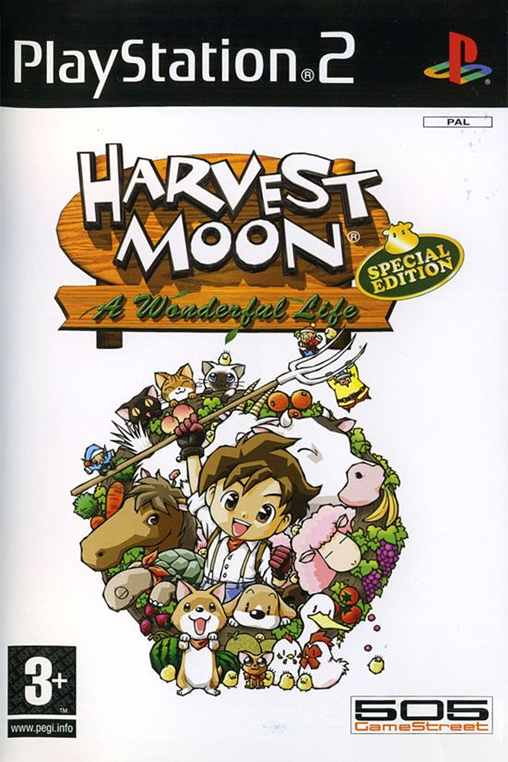 Harvest Moon A Wonderful Life Special Edition - PS2 Game