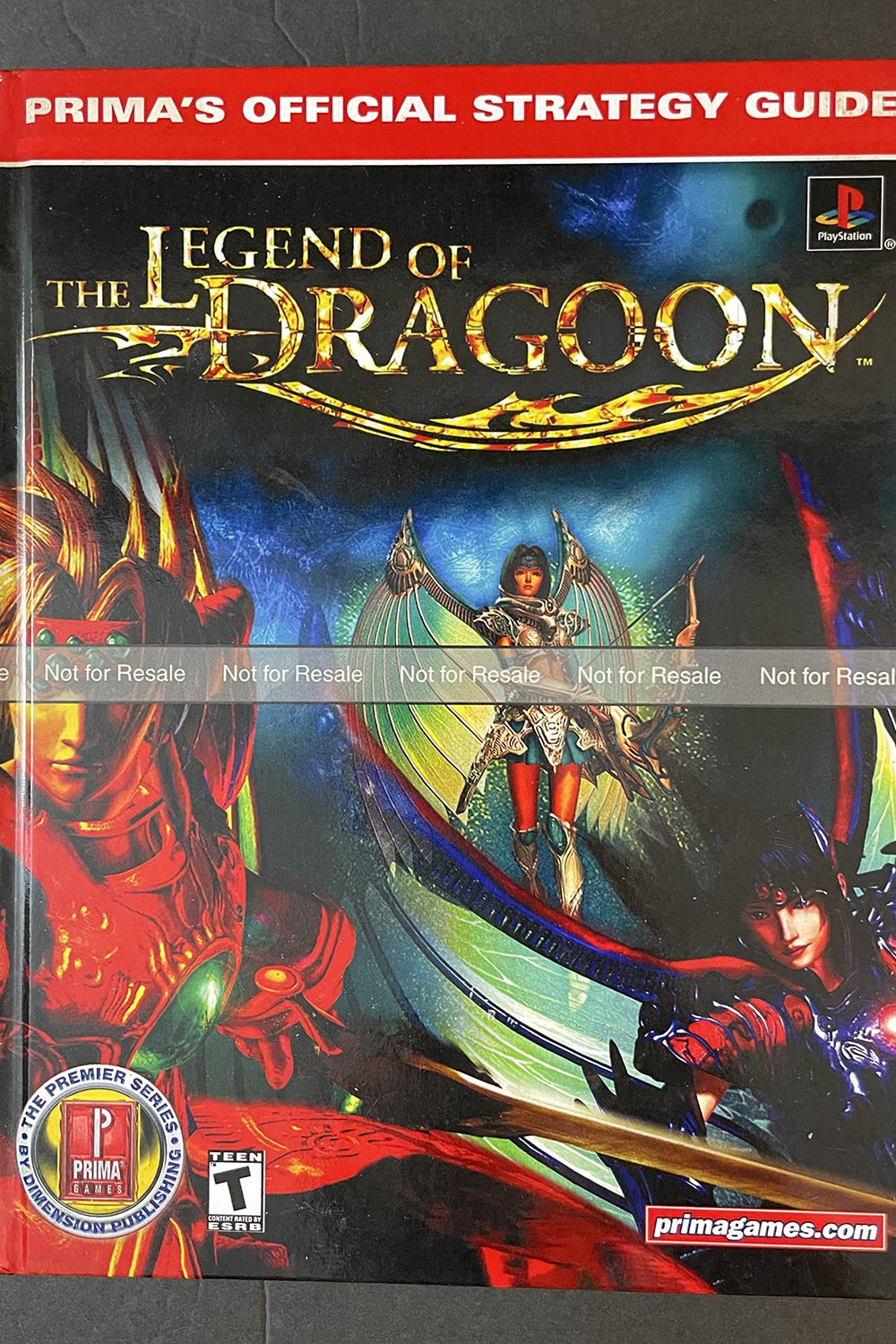 Legend of Dragoon (Black Label) PS1 - Prima Official Strategy Guide