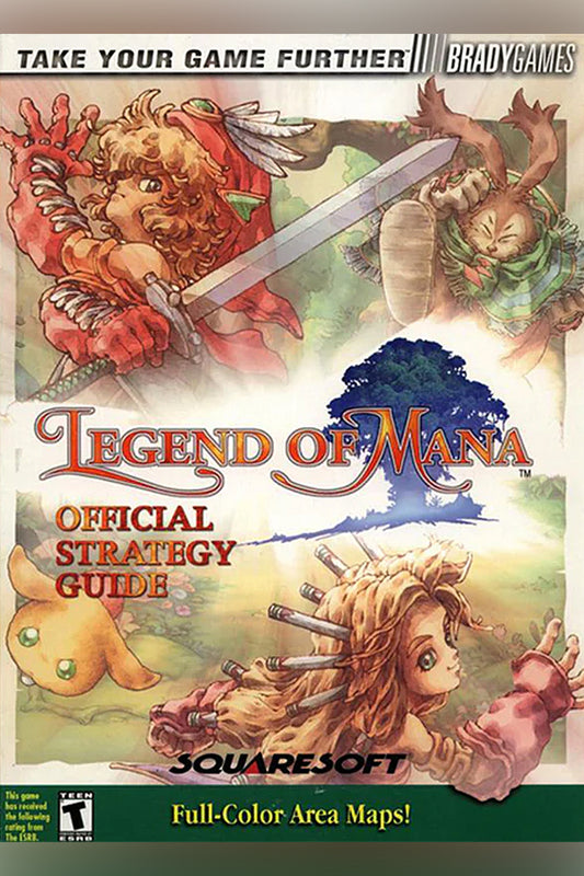 Legend of Mana PS1 - Brady Games Official Strategy Guide