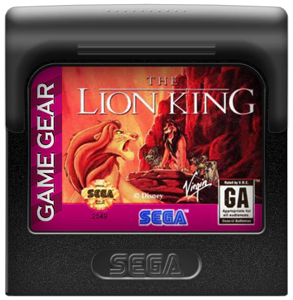 The Lion King Sega Game Gear
