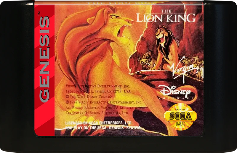 The Lion King Sega Genesis