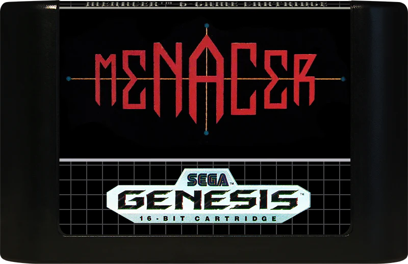 Menacer: 6-Game Cartridge Sega Genesis