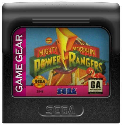 Mighty Morphin Power Rangers Sega Game Gear