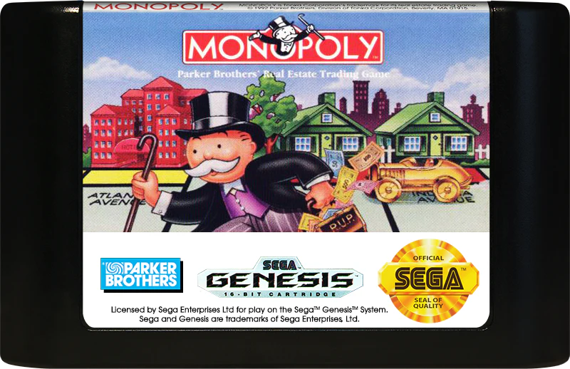Monopoly Sega Genesis