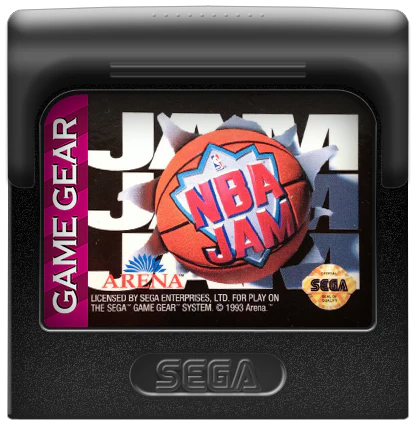 NBA Jam Sega Game Gear