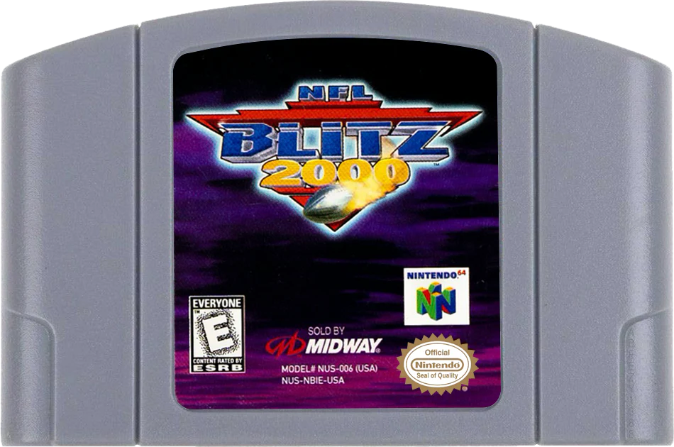 NFL Blitz 2000- - Nintendo 64
