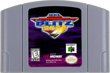 NFL Blitz 2000- - Nintendo 64