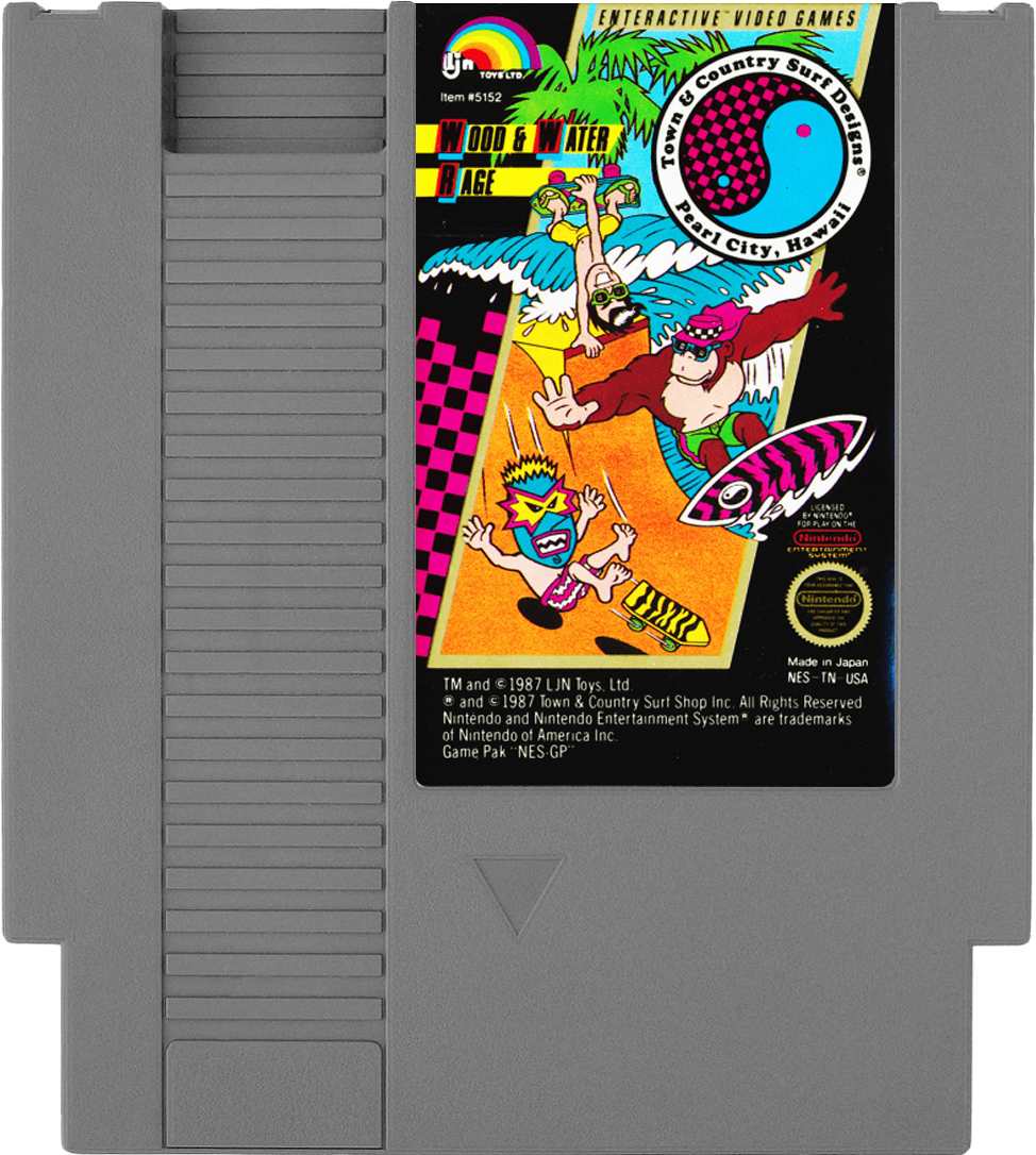 Town & Country Surf Designs: Wood and Water Rage NES