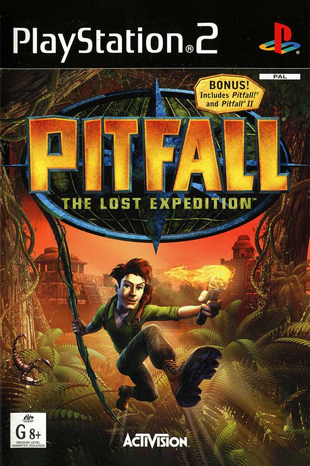 Pitfall The Lost Expedition - Playstation 2