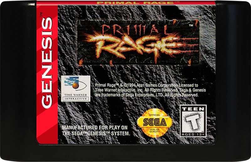 Primal Rage Sega Genesis