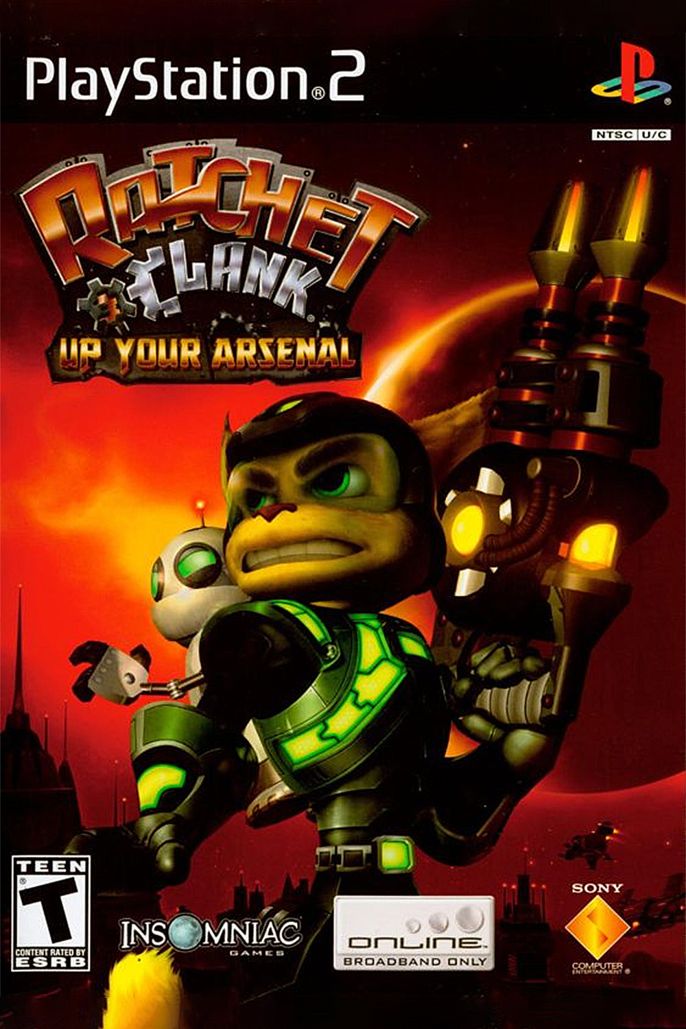 Ratchet & Clank Up Your Arsenal - PS2 Game