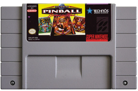 Super Pinball Behind the Mask - SNES Game