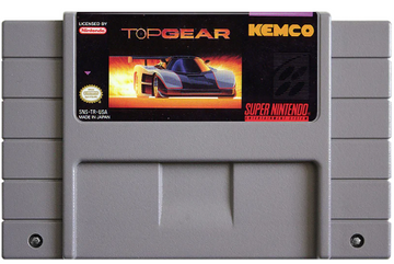 Top Gear - SNES Game