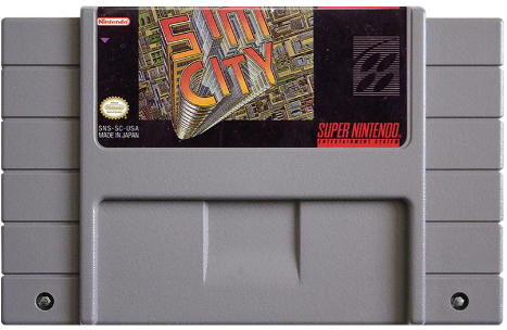 Sim City - SNES Game