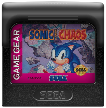 Sonic Chaos Sega Game Gear