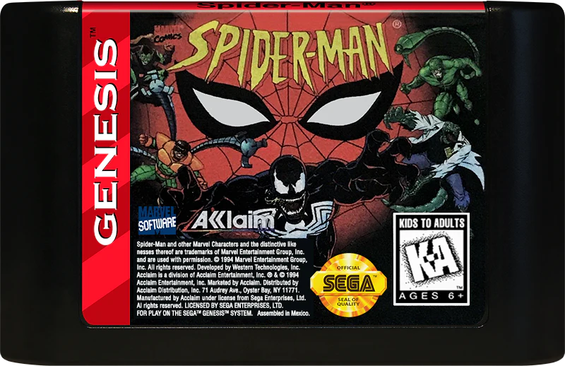Spiderman Sega Genesis