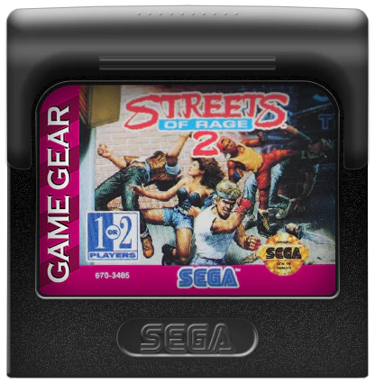 Streets of Rage 2 Sega Game Gear