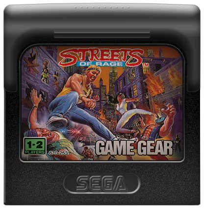 Streets of Rage Sega Game Gear