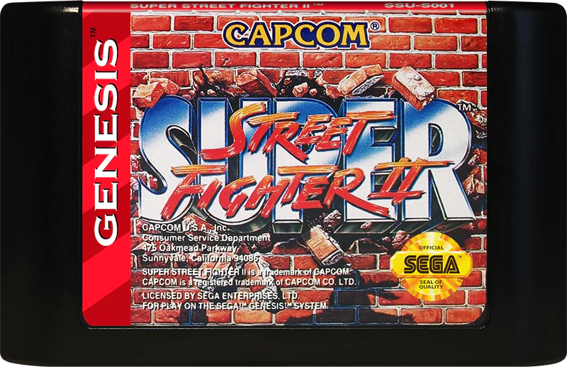 Super Street Fighter II Sega Genesis