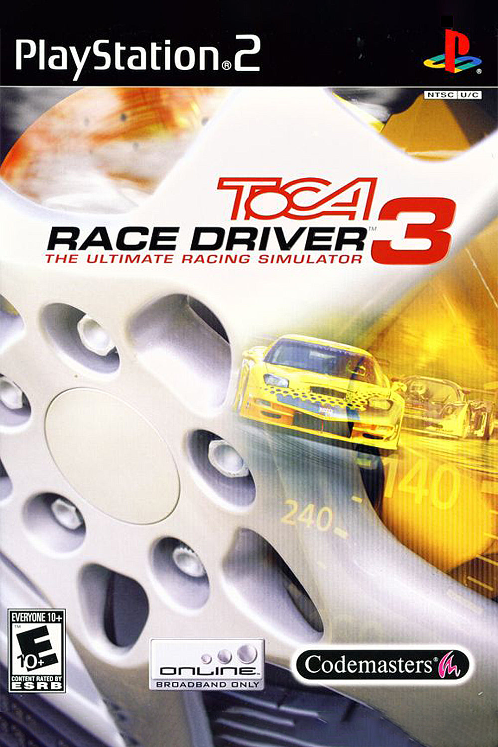 TOCA Race Driver 3 - Playstation 2