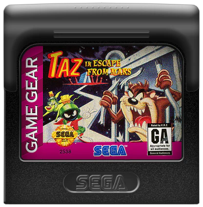 Taz in Escape from Mars Sega Game Gear