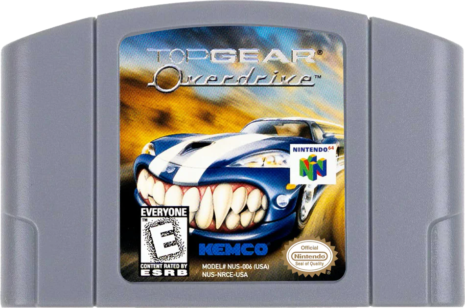 Top Gear Overdrive - Nintendo 64