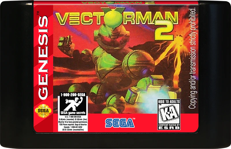 Vectorman 2 Sega Genesis