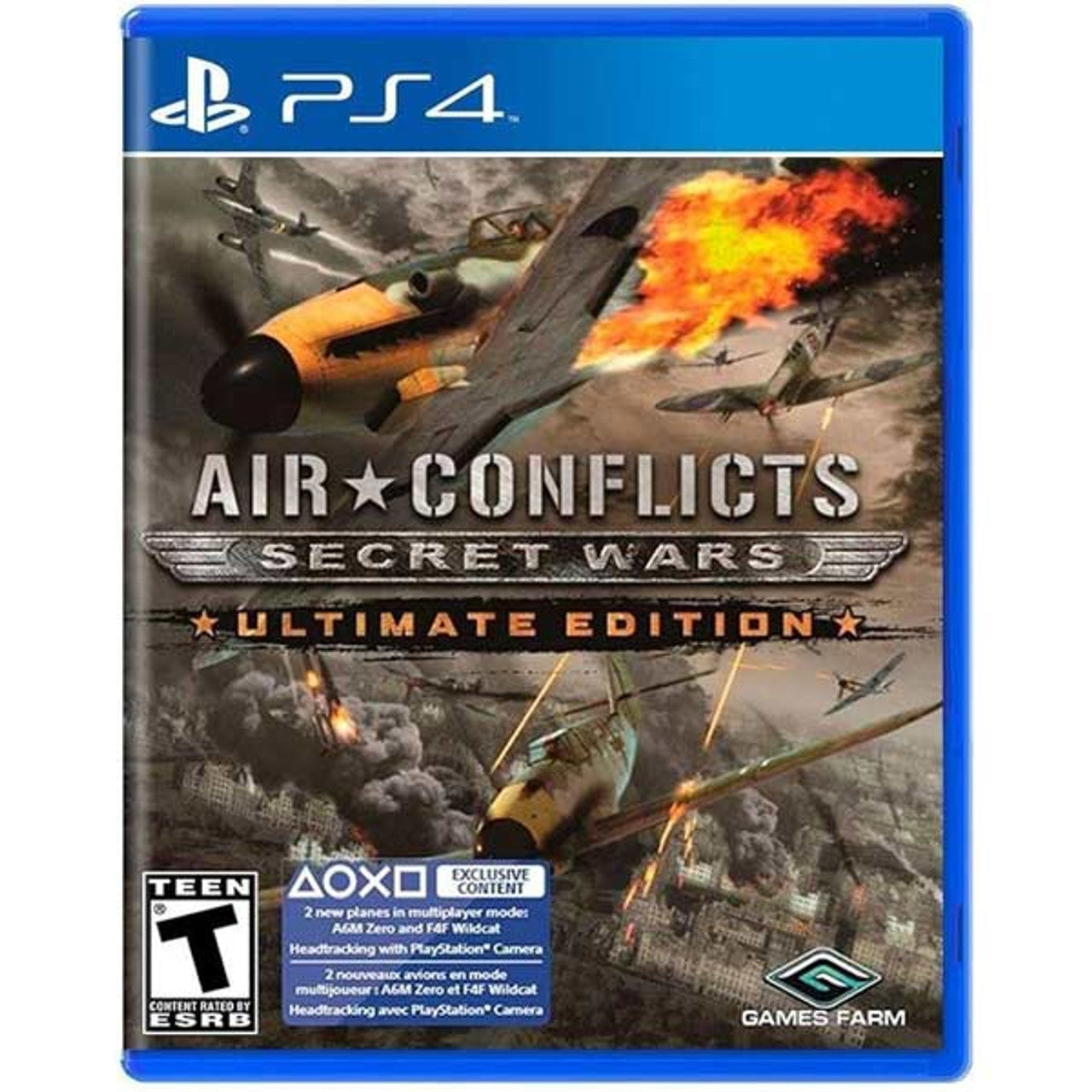 Air Conflicts Secret Wars Ultimate Edition - PS4 Game