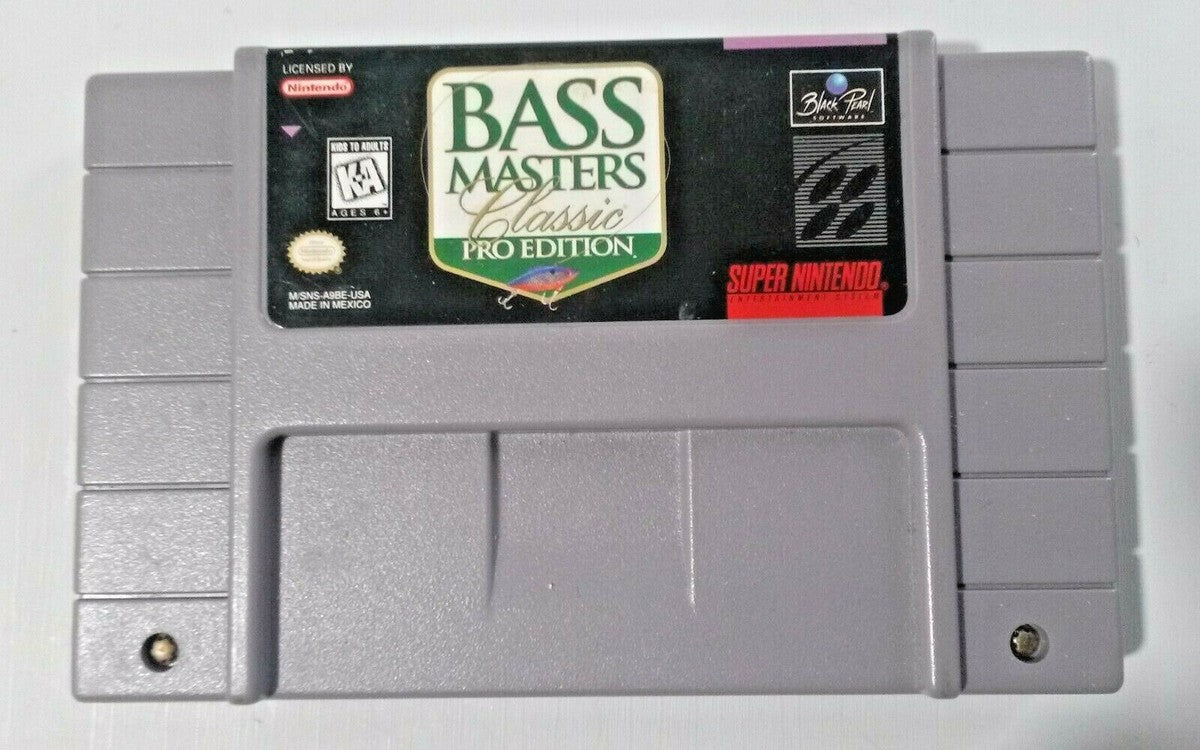 Bass Masters Classic Pro Edition - Super Nintendo