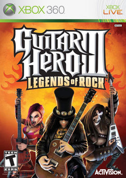 Guitar Hero III Legends of Rock - Xbox 360 Game