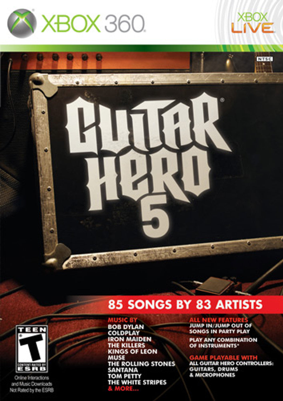 Guitar Hero 5 - Xbox 360 Game